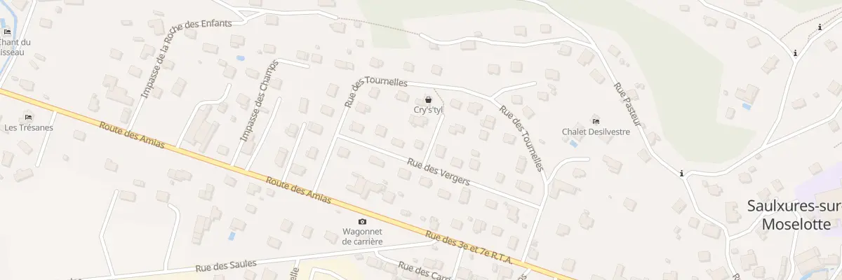 Plan du 101 Rue des Vergers à Saulxures-sur-Moselotte