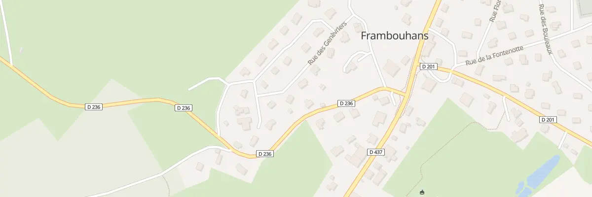 Plan du 9 Rue des Genèvriers à Frambouhans