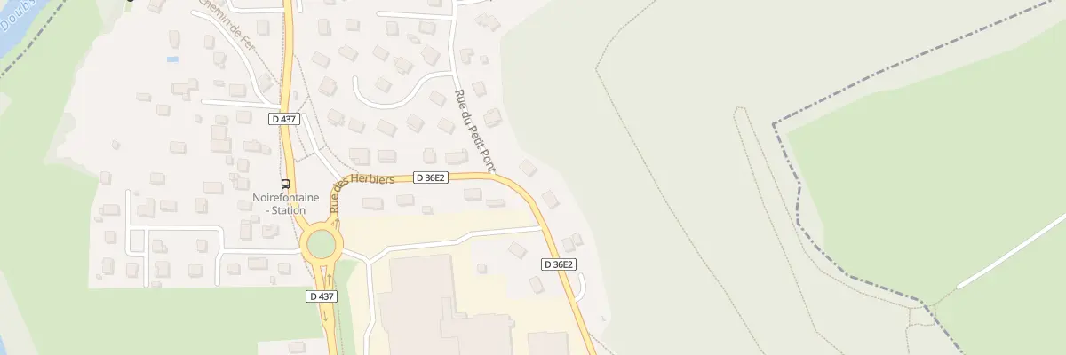 Plan du 10 Rue des Herbiers à Noirefontaine