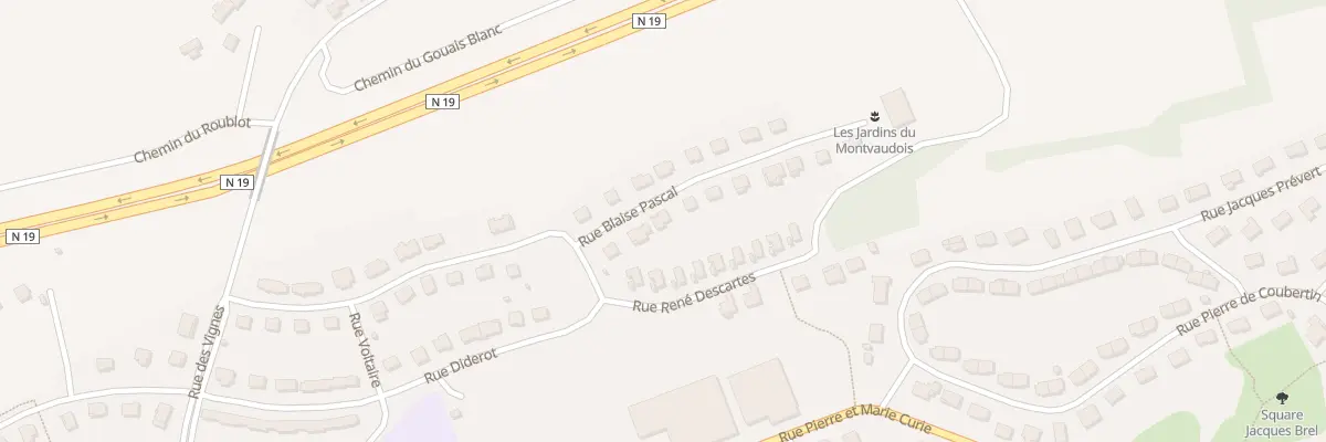 Plan du 6 Rue Blaise Pascal à Héricourt
