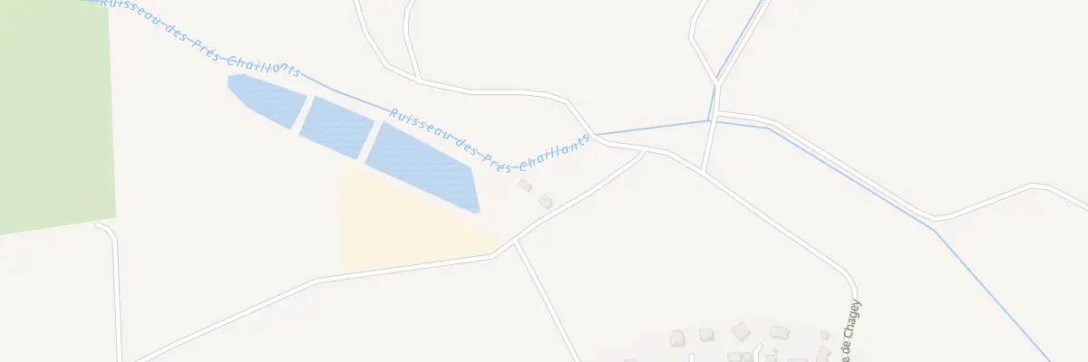 Plan du 30 Rue de Chagey à Échenans-sous-Mont-Vaudois