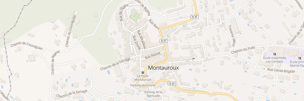 Plan du 11 Rue de la Rouguière à Montauroux