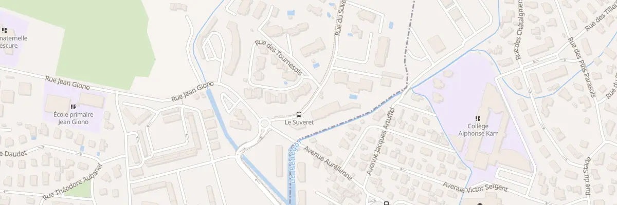 Plan du 141 Rue des TOURNESOLS à Fréjus