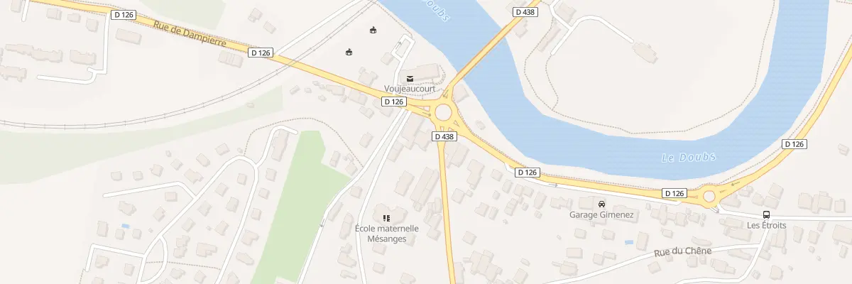 Plan du 5 Pl Boudry à Voujeaucourt