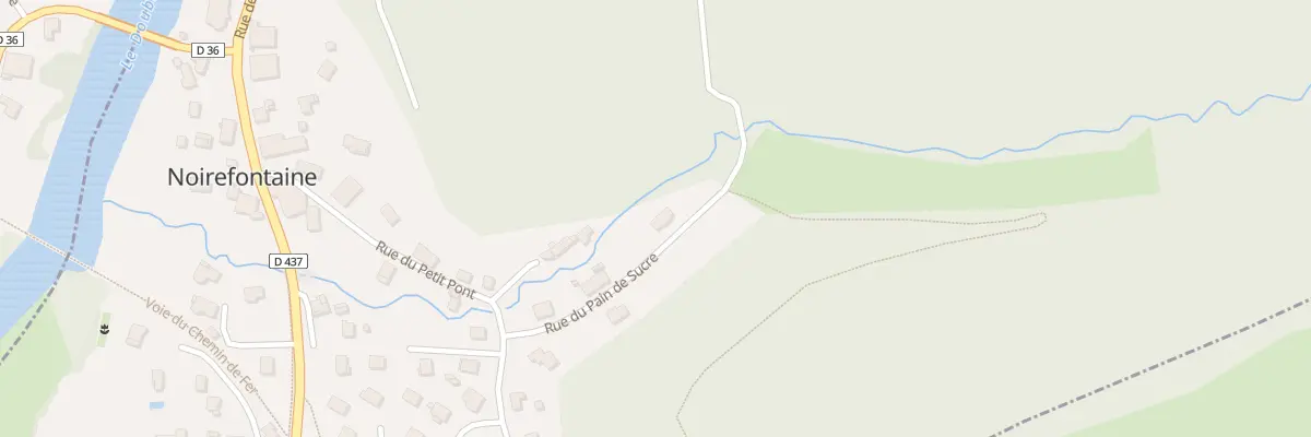 Plan du 4 Rue du Pain de Sucre à Noirefontaine