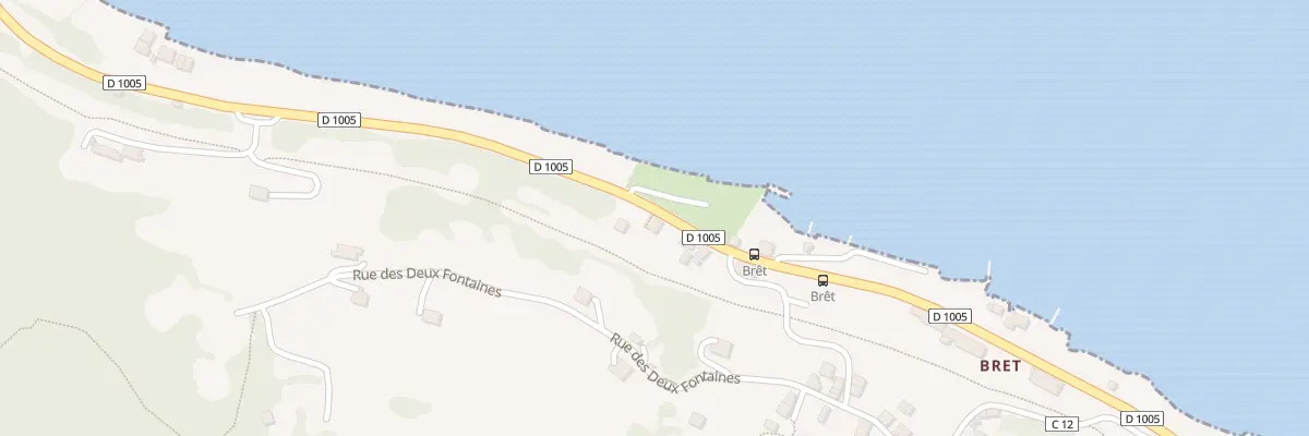 Plan du 5038 La Planche à Saint-Gingolph