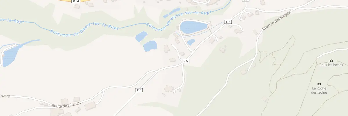 Plan du 6 Rte de la Burotte à Basse-sur-le-Rupt