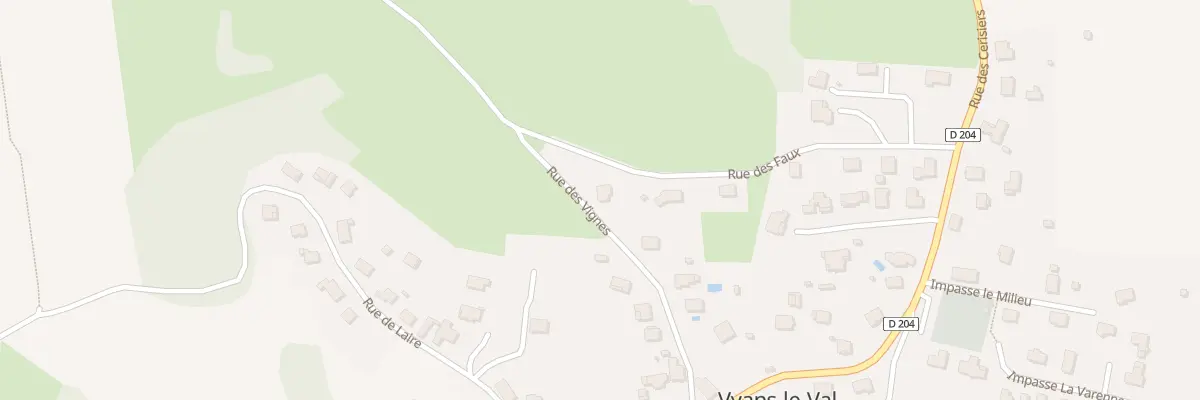 Plan du 12 Rue des Vignes à Vyans-le-Val
