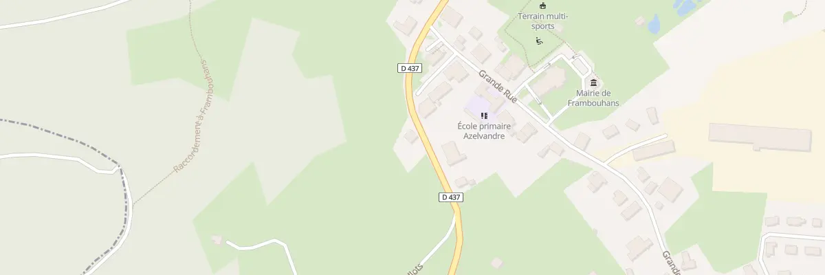 Plan du 26 Rue du Capitaine Treilhes à Frambouhans