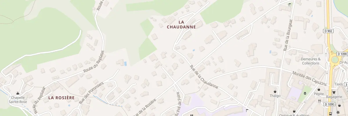 Plan du 367 Rue de la Chaudanne à Bourg-Saint-Maurice