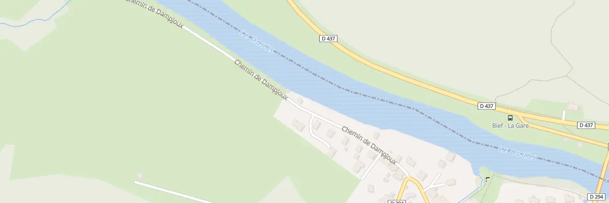 Plan du 5039 Le Bout au Vau à Bief