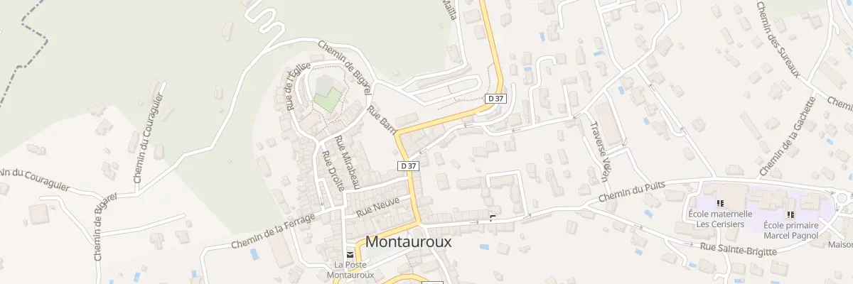Plan du 6 Rue du Pigeonnier à Montauroux