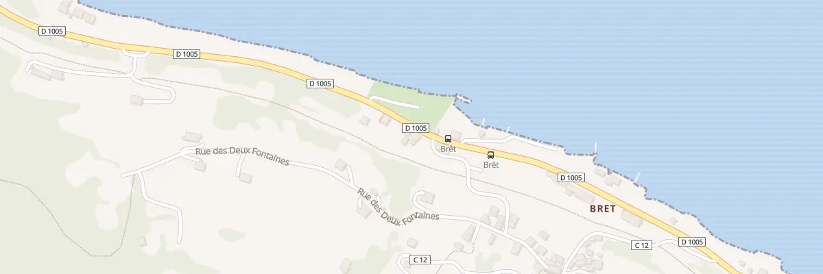 Plan du 5350 La Planche à Saint-Gingolph