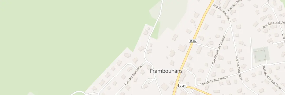 Plan du 8 Rue du Fort Chabrol à Frambouhans