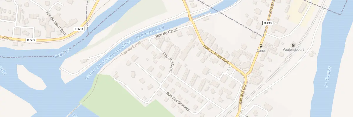 Plan du 18 Rue du Maroc à Voujeaucourt
