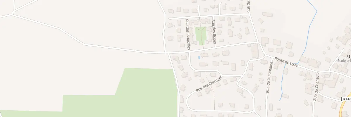 Plan du 23 Rte de Luze à Échenans-sous-Mont-Vaudois