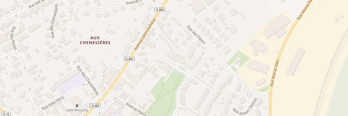 Plan du 39 Rue Paul Verlaine à Héricourt