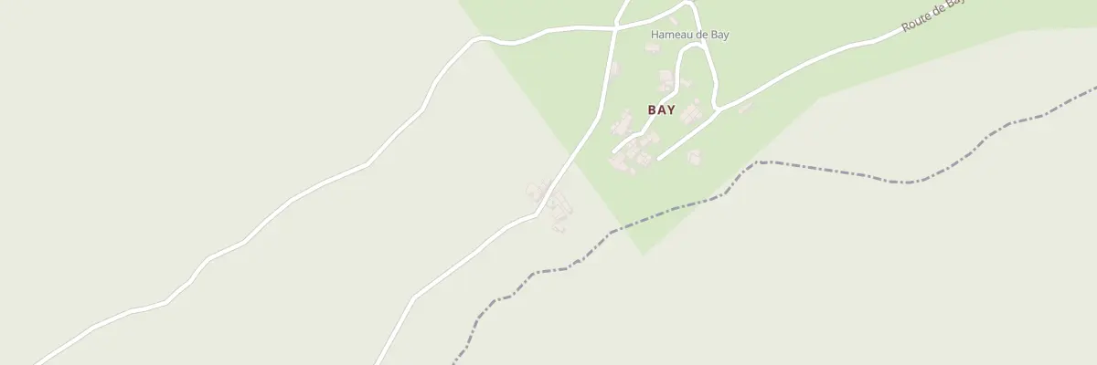 Plan du 5374 Rte de Bay à Entrevaux