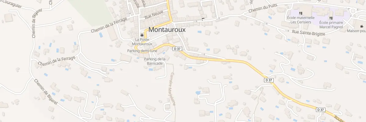 Plan du 21 Av Georges Lacombe à Montauroux