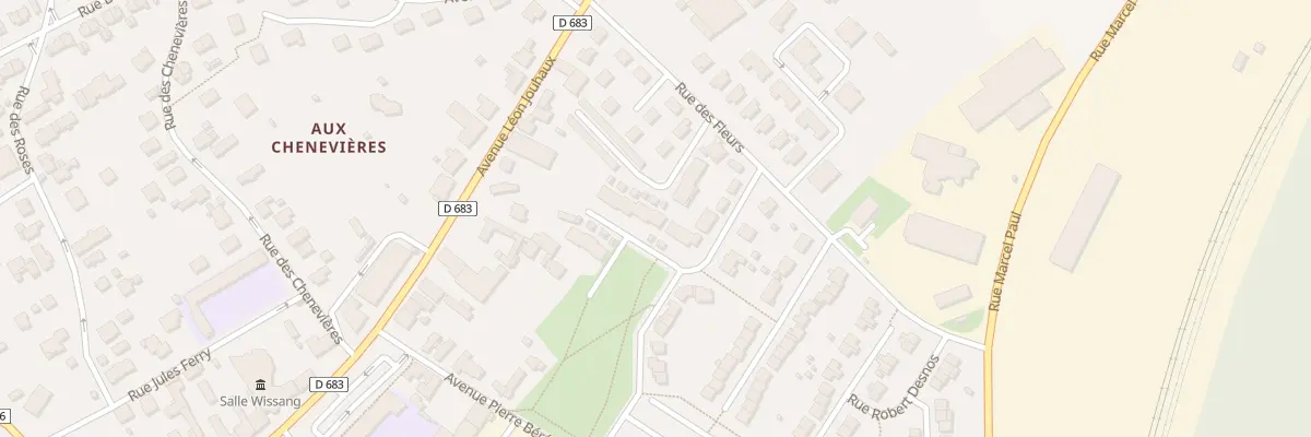 Plan du 29 Rue Paul Verlaine à Héricourt