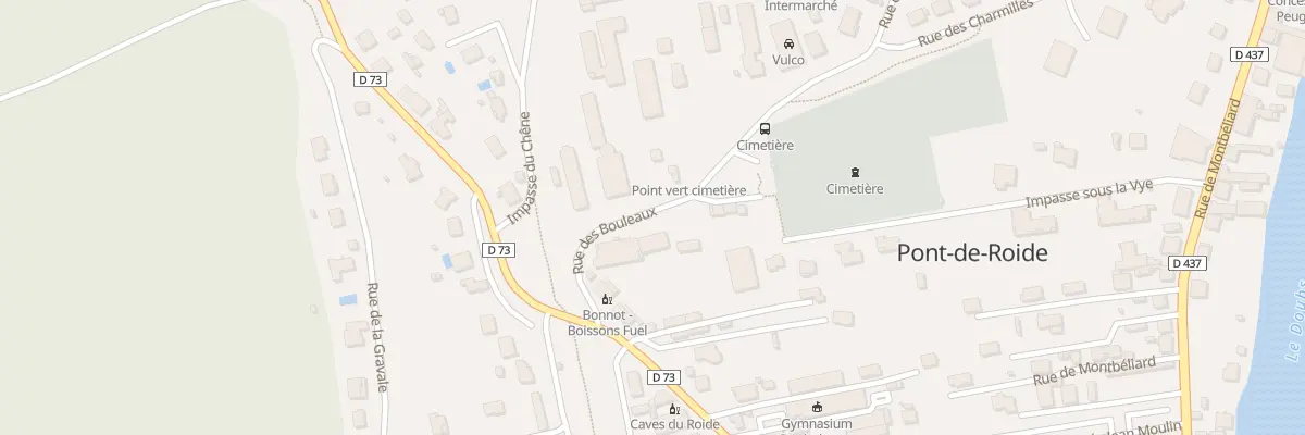 Plan du 1A Rue des Bouleaux à Pont-de-Roide-Vermondans