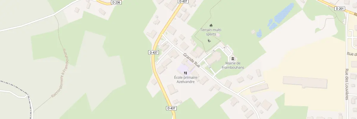 Plan de Au Village à Frambouhans