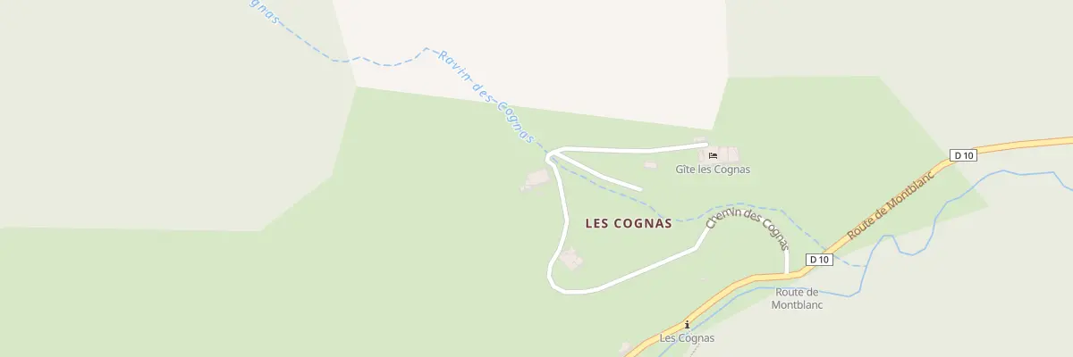 Plan du 5 Le Cougnas à Val-de-Chalvagne