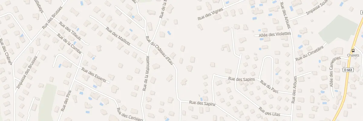 Plan du 6 Rue du Château d’Eau à Bart