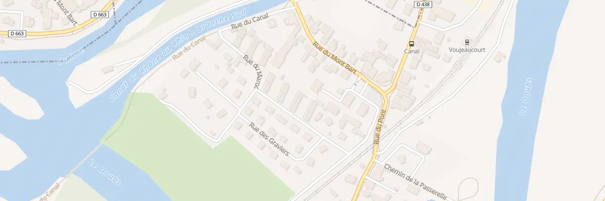 Plan du 7 Rue du Maroc à Voujeaucourt