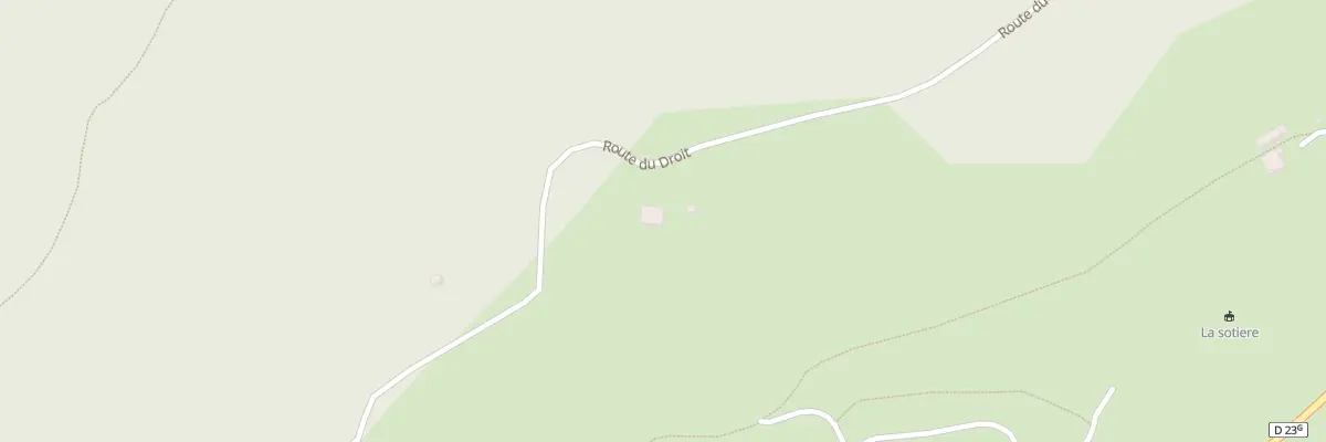 Plan du 40 Rte du Droit à Sapois
