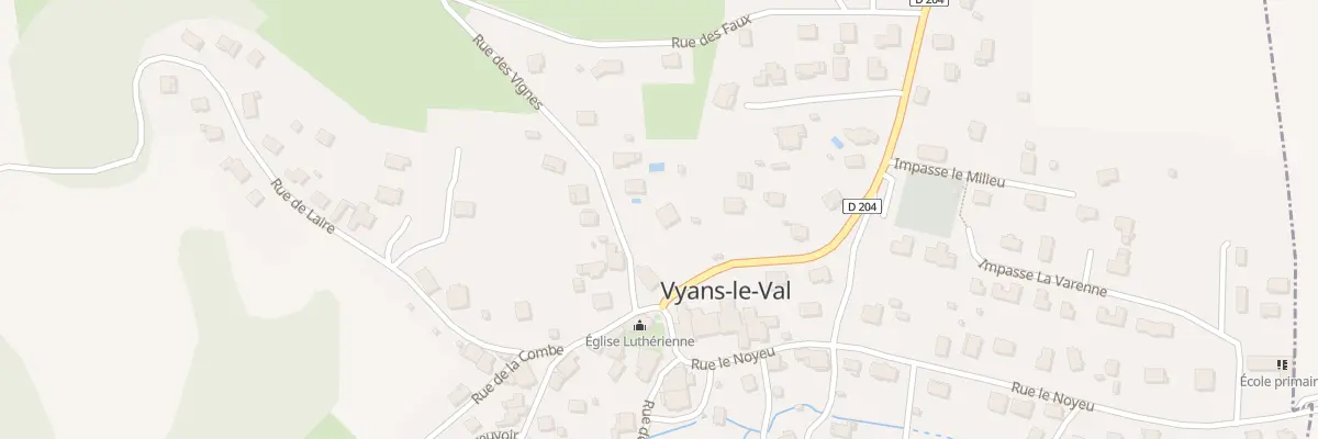 Plan du 4 Rue des Vignes à Vyans-le-Val