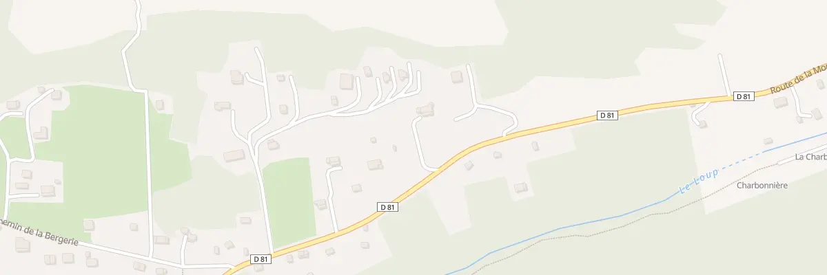 Plan du 5955 Rte de la Moulière à Caille