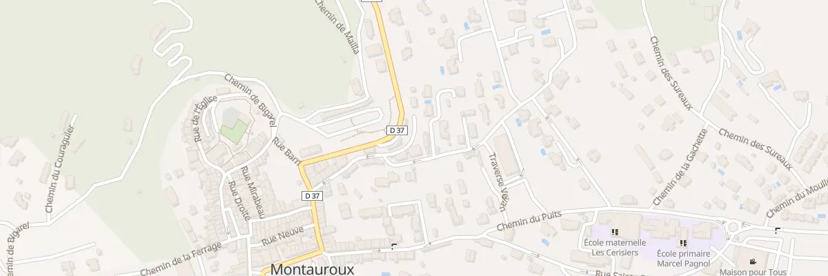 Plan du 8 Rue du Pigeonnier à Montauroux