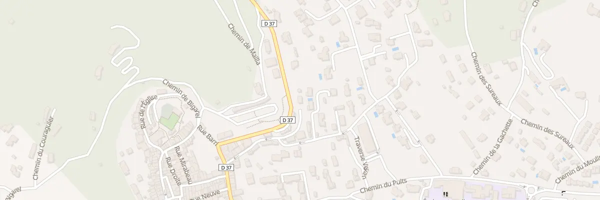 Plan du 10 Rue du Pigeonnier à Montauroux