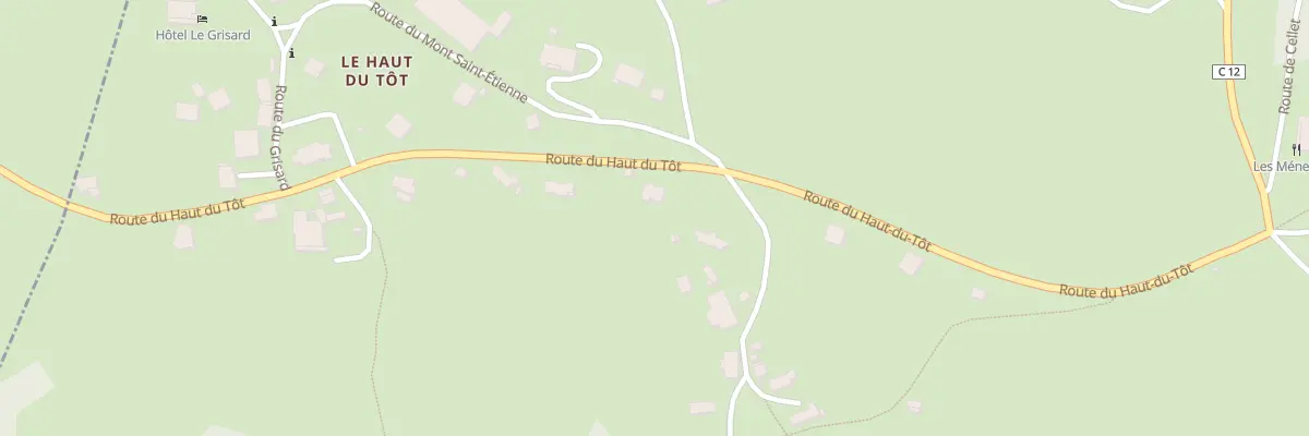 Plan du 35 Rte du Haut du Tôt à Sapois