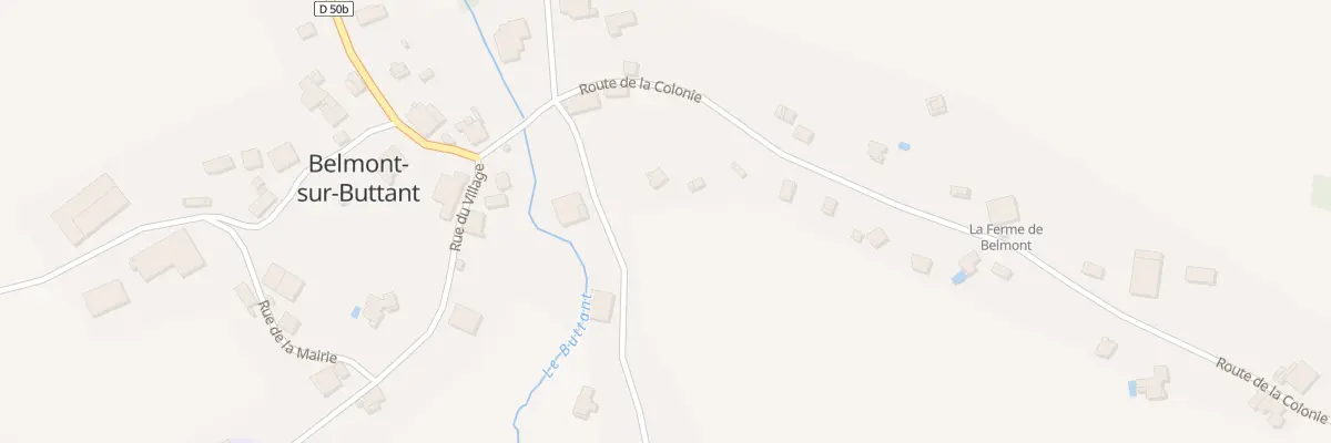 Plan du 1 Che de la Goutte à Belmont-sur-Buttant