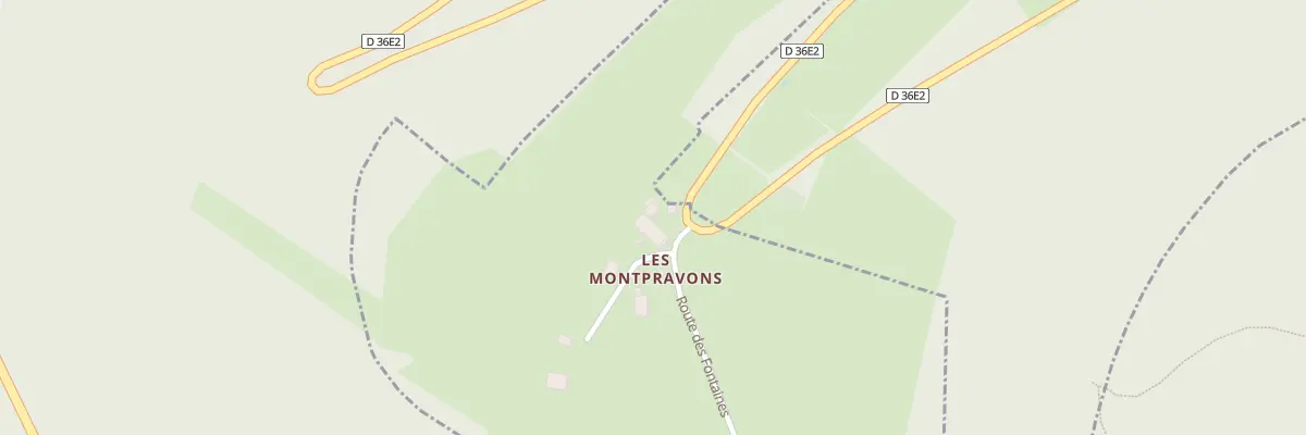 Plan du 4 Les Montpravons à Liebvillers