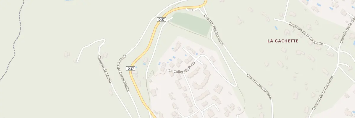Plan du 9 Le Collet du Puits à Montauroux
