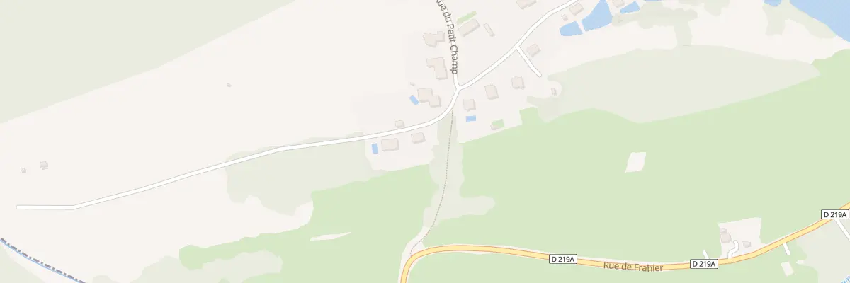 Plan du 1 Rue de la Maisonnette à Errevet