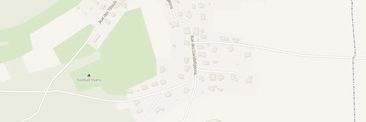 Plan du 12 Rue des Dandeligeons à Vyans-le-Val