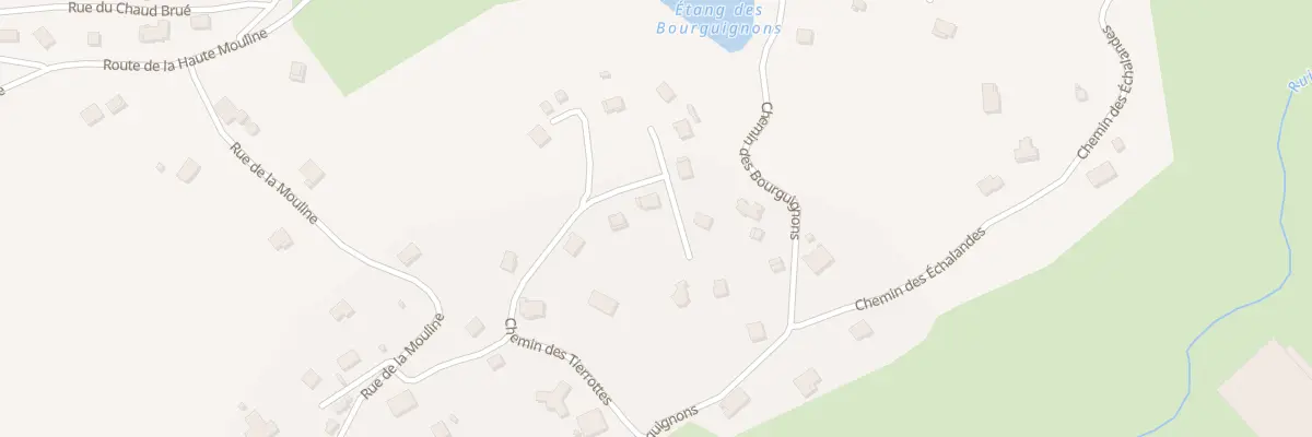 Plan du 8 Imp des Bourguignons au Thillot