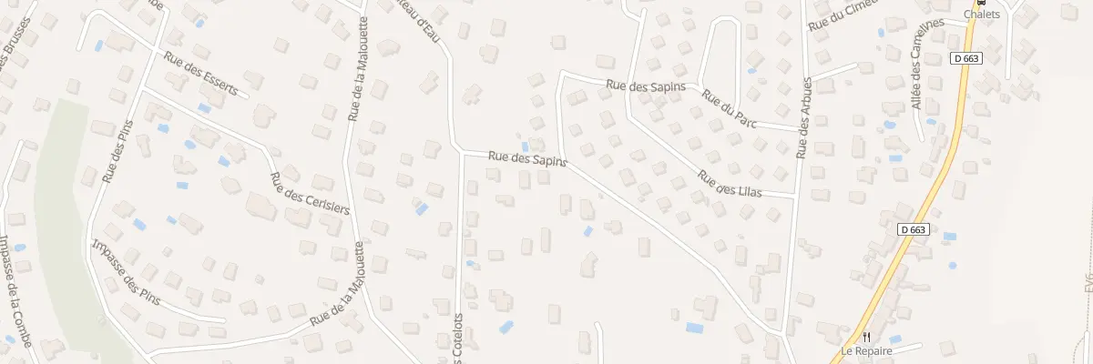 Plan du 19 Rue des Sapins à Bart