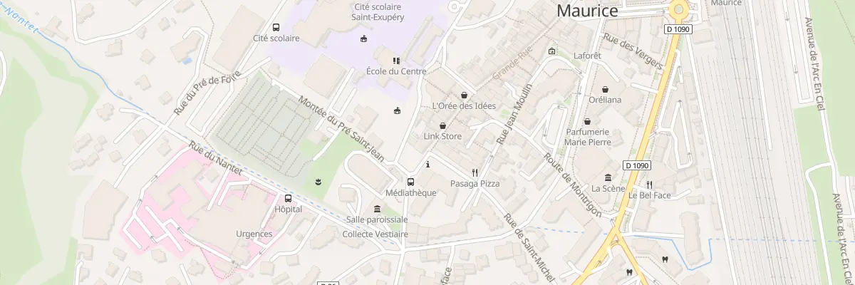 Plan du 212 Grande Rue à Bourg-Saint-Maurice