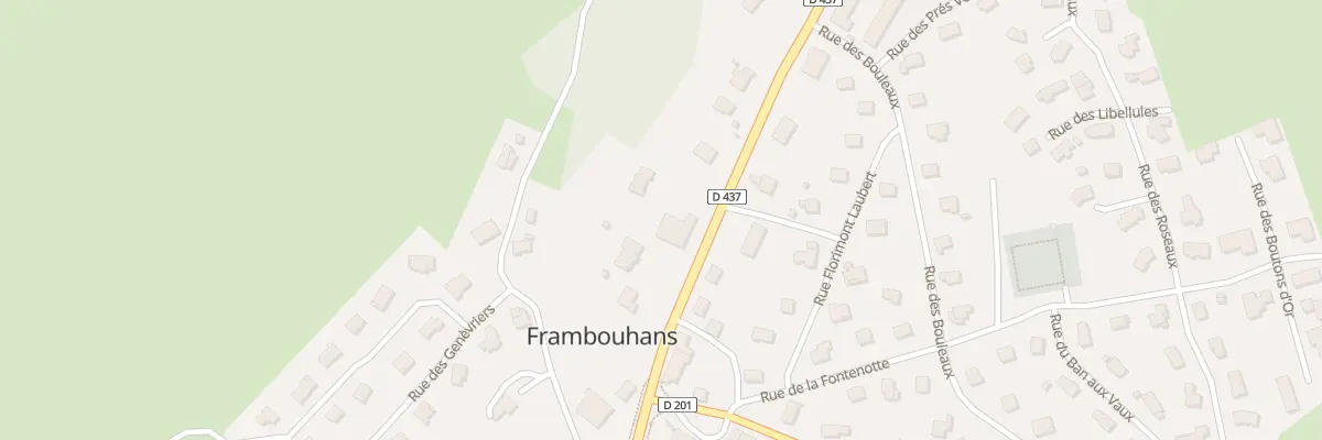 Plan du 10 Rue du Capitaine Treilhes à Frambouhans