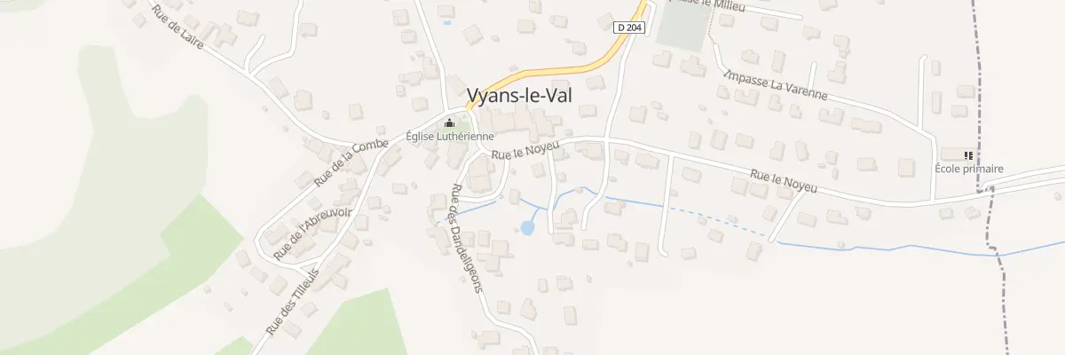 Plan du 2 Rue du Noyeu à Vyans-le-Val