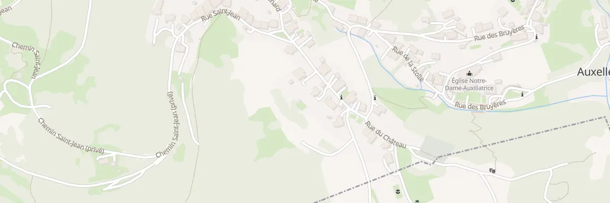 Plan du 17 Rue des Bruyères à Auxelles-Haut
