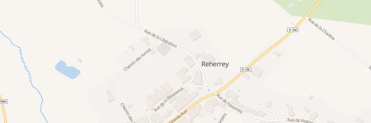 Plan du 2 Rue de la Resistance à Reherrey