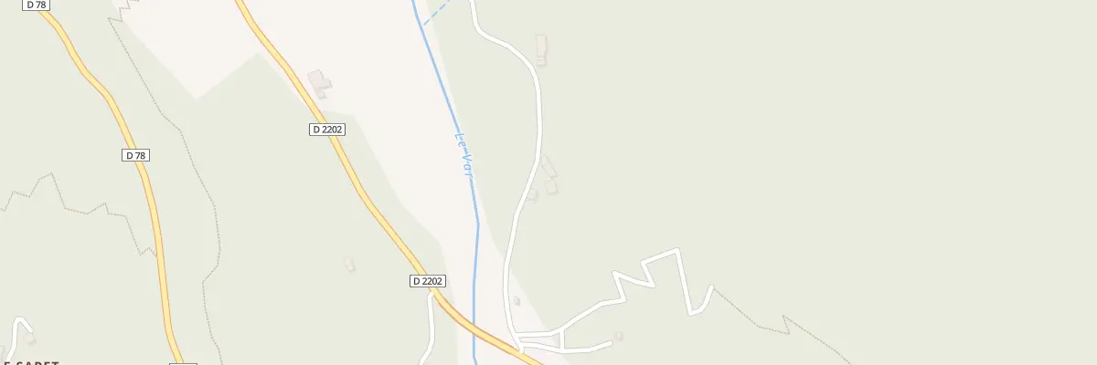 Plan du 5006 Champ de Garet à Saint-Martin-d’Entraunes