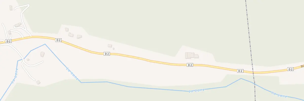 Plan du 400 Les Chaumettes à Valderoure