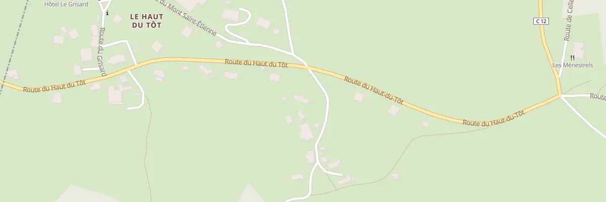 Plan du 8 Chem de Blancfaing à Sapois